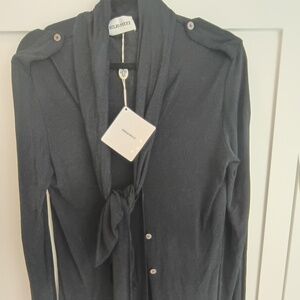 💋Emilio Pucci NEW Lovely Blouse w/ Tie W/TAGS